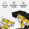 Black Tour Yellow AJ 4 Thunder DopeSkill T-Shirt Stay Solid Graphic