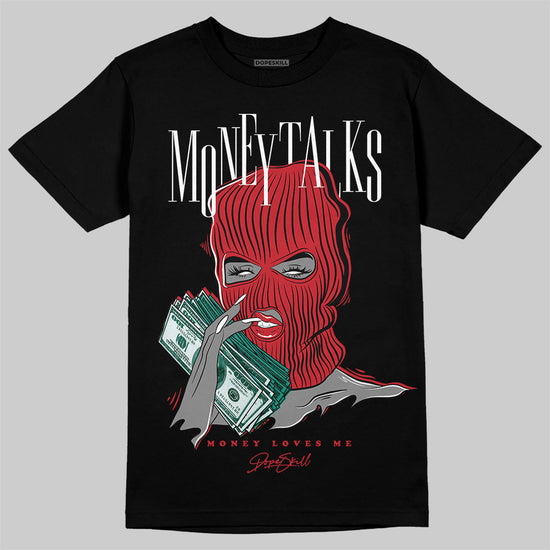 Jordan 5 ‘El Grito’ DopeSkill T-Shirt Money Talks Graphic Streetwear - Black