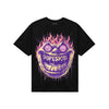PURPLE Sneakers DopeSkill T-Shirt Hellfire Graphic Streetwear - Black