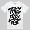 Jordan 6 "Cap and Gown" DopeSkill T-Shirt They Not Like Us Graphic Streetwear - White