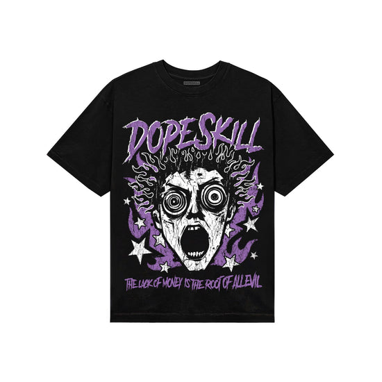 PURPLE Sneakers DopeSkill T-Shirt Root of Evil Graphic Streetwear - black