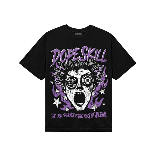PURPLE Sneakers DopeSkill T-Shirt Root of Evil Graphic Streetwear - black