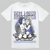 Air Max 90 x Patta Sapphire and Particle Grey DopeSkill T-Shirt Real Lover Graphic Streetwear - White
