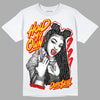 Jordan 3 Retro Fire Red DopeSkill T-Shirt New H.M.O Graphic Streetwear - WHite