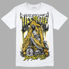 Jordan 4 Retro “Vivid Sulfur” DopeSkill T-Shirt Life or Die Graphic Streetwear - White 