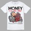 Jordan 4 “Bred Reimagined” DopeSkill T-Shirt MOMM Graphic Streetwear - White 