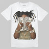 Jordan 6 Retro Neutral Olive DopeSkill T-Shirt Rich Youth Graphic Streetwear - White