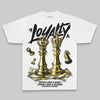 Yellow Sneakers Oversize Print 'Loyalty' DopeSkill Graphic T-shirt Streetwear - White