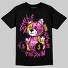 Jordan 4 “Comic” DopeSkill T-Shirt Smile Through The Pain Graphic Streetwear - Black