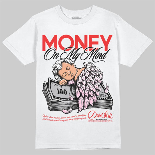 Awake NY x Air Jordan 5 Arctic Pink DopeSkill T-Shirt MOMM Graphic Streetwear - White
