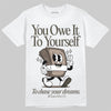 New Balance 204L Mushroom DopeSkill T-Shirt Owe It To Yourself Graphic Streetwear  White 