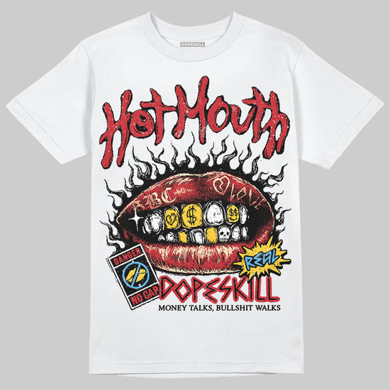 Union LA x Air Jordan 1 High OG “Chicago/Shadow” DopeSkill T-Shirt Hot Mouth Graphic Streetwear - White