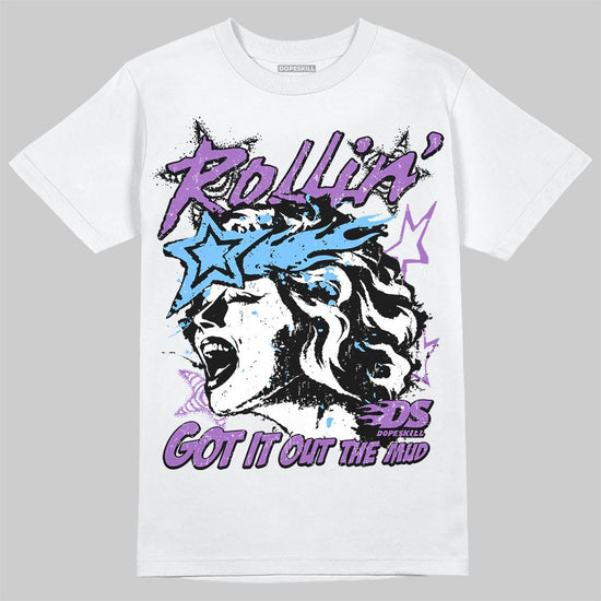 PURPLE Sneakers DopeSkill T-Shirt Got It Out The Mud Graphic Streetwear - White