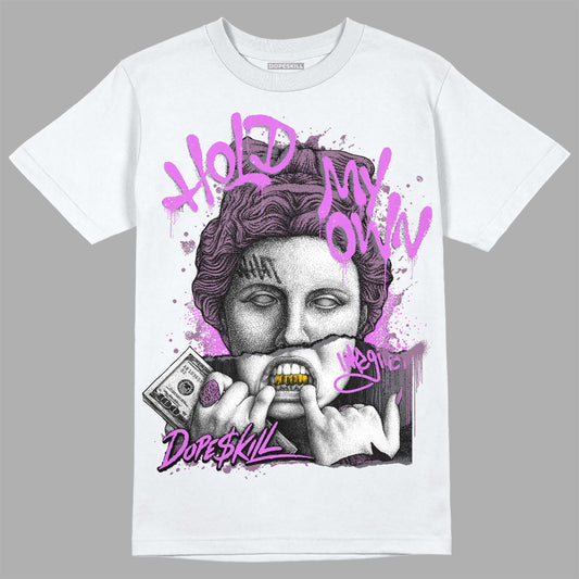 Jordan 2 “Mauve/Off-Noir” DopeSkill T-Shirt Hold My Own Graphic Streetwear - White