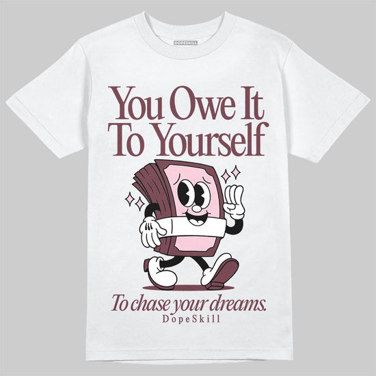 Asics Gel-Cumulus 16 "Port Royal" DopeSkill T-Shirt Owe It To Yourself Graphic Streetwear - White 