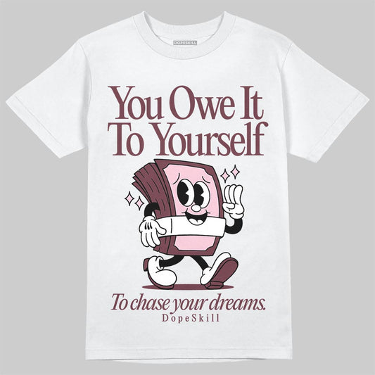 Asics Gel-Cumulus 16 "Port Royal" DopeSkill T-Shirt Owe It To Yourself Graphic Streetwear - White 