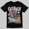 Jordan 5 OG “35th Anniversary” DopeSkill T-Shirt Get Rich Graphic Streetwear - black