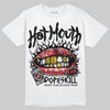 Jordan 11 “Bred Velvet” DopeSkill T-Shirt Hot Mouth Graphic Streetwear - White