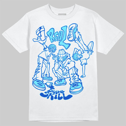 Dunk Low Argon DopeSkill T-Shirt Real Y2K Players Graphic Streetwear - White