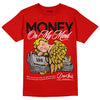 Red Sneakers DopeSkill Red T-shirt MOMM Graphic Streetwear