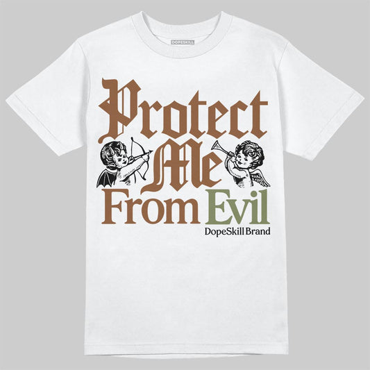 New Balance ABZORB 2010 “Pecan” DopeSkill T-Shirt Protect Me From Evil Graphic Streetwear - White