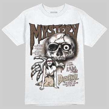 A Ma Maniére x Air Jordan 4 “Dark Mocha” DopeSkill T-Shirt Mystery Ghostly Grasp Graphic Streetwear - White