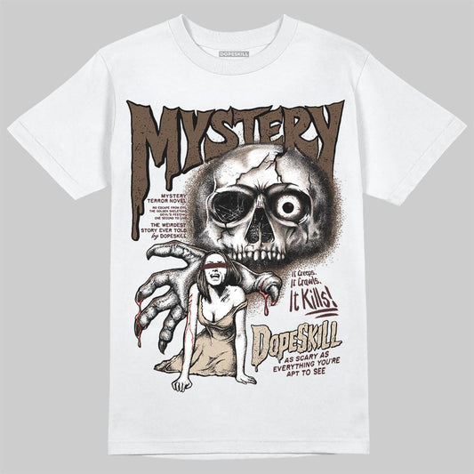 A Ma Maniére x Air Jordan 4 “Dark Mocha” DopeSkill T-Shirt Mystery Ghostly Grasp Graphic Streetwear - White