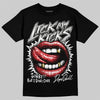 Jordan 10 OG “Steel” DopeSkill T-Shirt Lick My Kicks Graphic Streetwear - Black