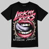 Jordan 5 Low “Peanut Butter Jelly” DopeSkill T-Shirt Lick My Kicks Graphic Streetwear - Black