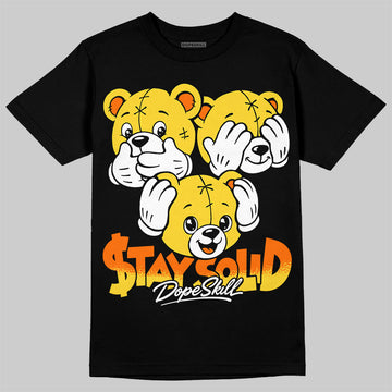 Jordan 4 Thunder DopeSkill T-Shirt Stay Solid Graphic Streetwear - Black