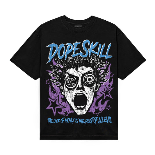 PURPLE Sneakers DopeSkill T-Shirt Root of Evil Graphic Streetwear - black