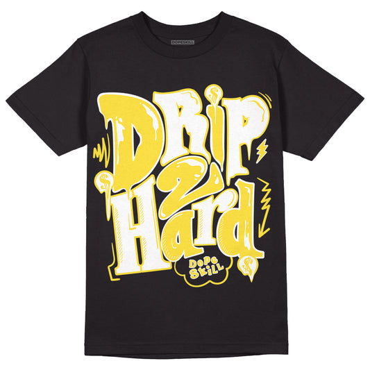 Jordan 11 Low 'Yellow Snakeskin' DopeSkill T-Shirt Drip Too Hard Graphic Streetwear - Black