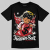 Jordan 1 Retro High OG Black Toe Reimagined DopeSkill T-Shirt Heaven Sent Graphic Streetwear - Black