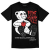 Jordan 1 High OG “Black/White” DopeSkill T-Shirt Love Kills  Graphic Streetwear - Black 