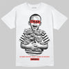 Red Sneakers DopeSkill T-Shirt Scared Money Don't Make No Money Graphic Streetwear - White