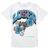 Jordan 4 Retro Military Blue DopeSkill T-Shirt Loser Lover Graphic Streetwear - White