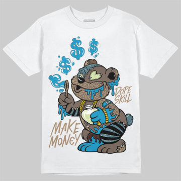 Jordan 3 GS “We Outside” DopeSkill T-Shirt Make Money Graphic Streetwear - White