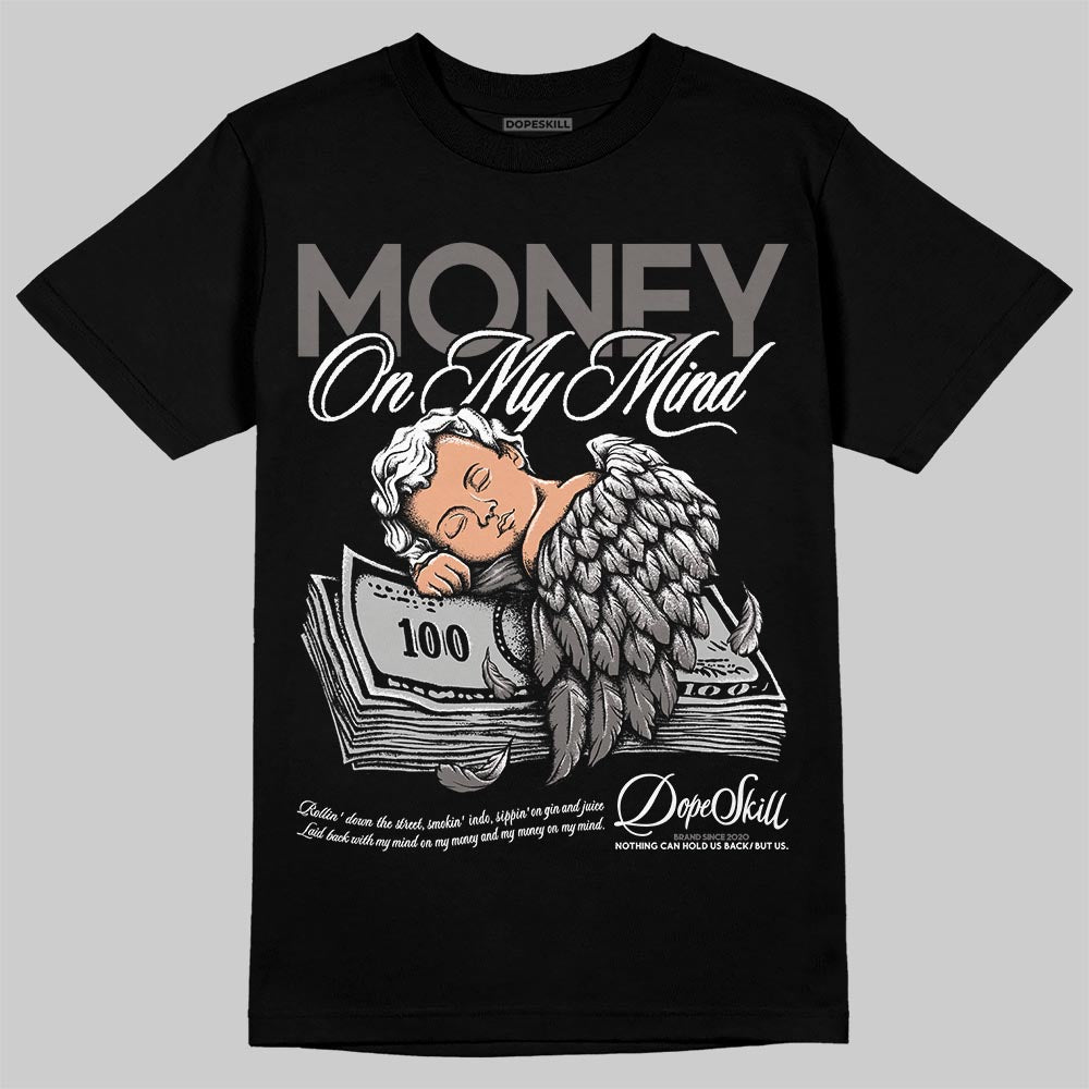 Jordan 4 Retro Cave Stone DopeSkill T-Shirt MOMM Graphic Streetwear - Black