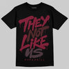 Jordan 3 PRM "Bin 23" DopeSkill T-Shirt They Not Like Us Graphic Streetwear - Black