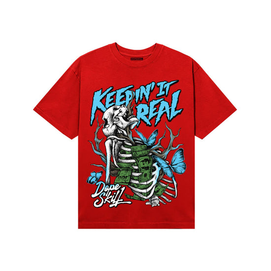 Red Sneakers DopeSkill T-Shirt Keepin' It Real Graphic Streetwear - Red