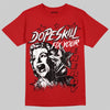 Red Sneakers DopeSkill T-Shirt Fix Your Energy Graphic Streetwear - red