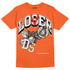 Jordan 3 Georgia Peach DopeSkill Orange T-shirt Loser Lover Graphic Streetwear