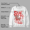 Fire Red 3s DopeSkill Sweatshirt Speak It Graphic