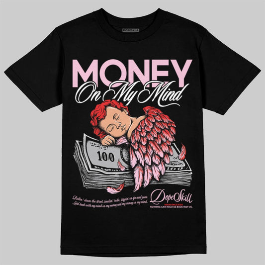 Awake NY x Air Jordan 5 Arctic Pink DopeSkill T-Shirt MOMM Graphic Streetwear - black