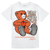 Jordan 3 Georgia Peach DopeSkill T-Shirt Love Kills Graphic Streetwear - White