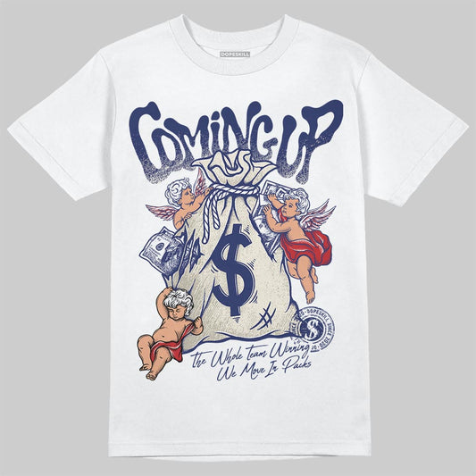 Jordan 11 “Rare Air” DopeSkill T-Shirt Money Bag Coming Up Graphic Streetwear - White
