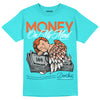 Dunk Low “Miami Dolphins” DopeSkill Tahiti Blue T-shirt MOMM Graphic Streetwear 