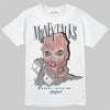 Lanvin Leather Curb Glitter Pale Pink DopeSkill T-Shirt Money Talks Graphic Streetwear  - White