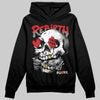 Jordan 4 Bred DopeSkill Hoodie Sweatshirt Rebirth Graphic Streetwear - Black