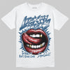 Jordan 12 Retro French Blue (2025) DopeSkill T-Shirt Lick My Kicks Graphic Streetwear - White